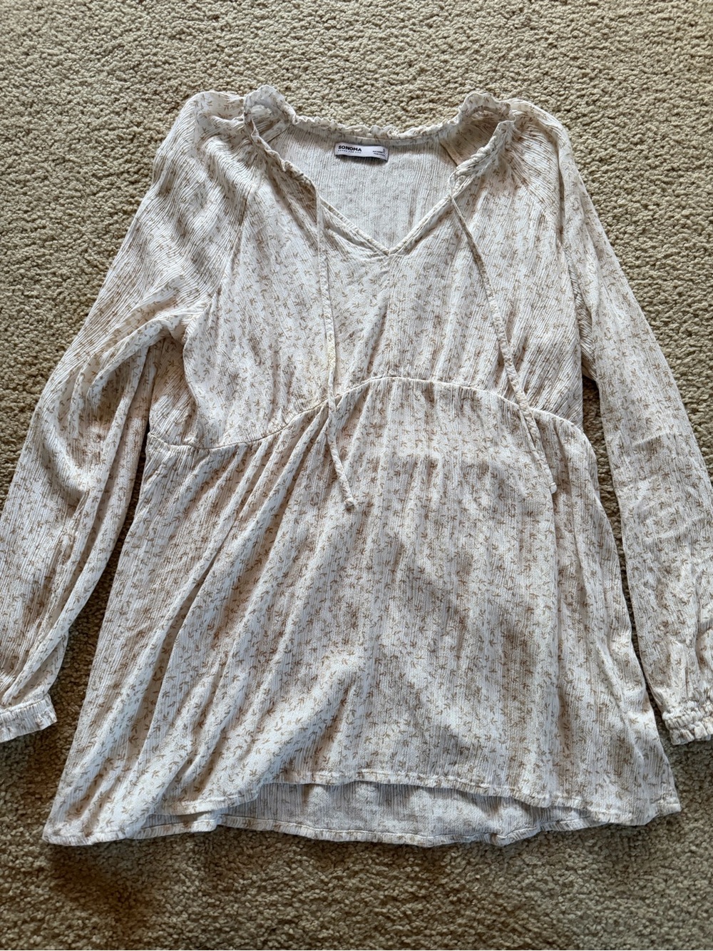 Sonoma maternity shirt